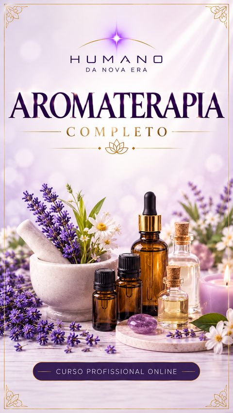 Capa da formação Aromaterapia