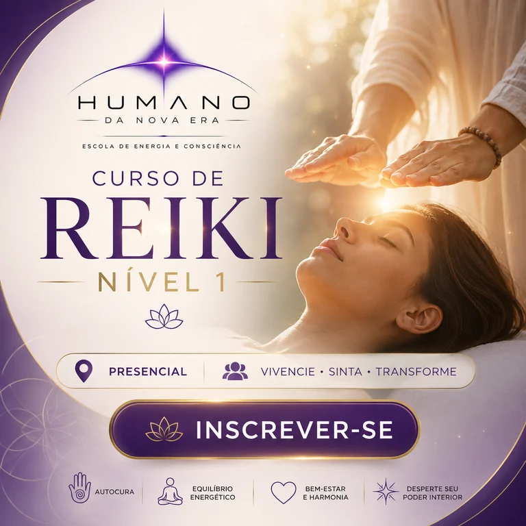 Arte da formação presencial Reiki Nível 1