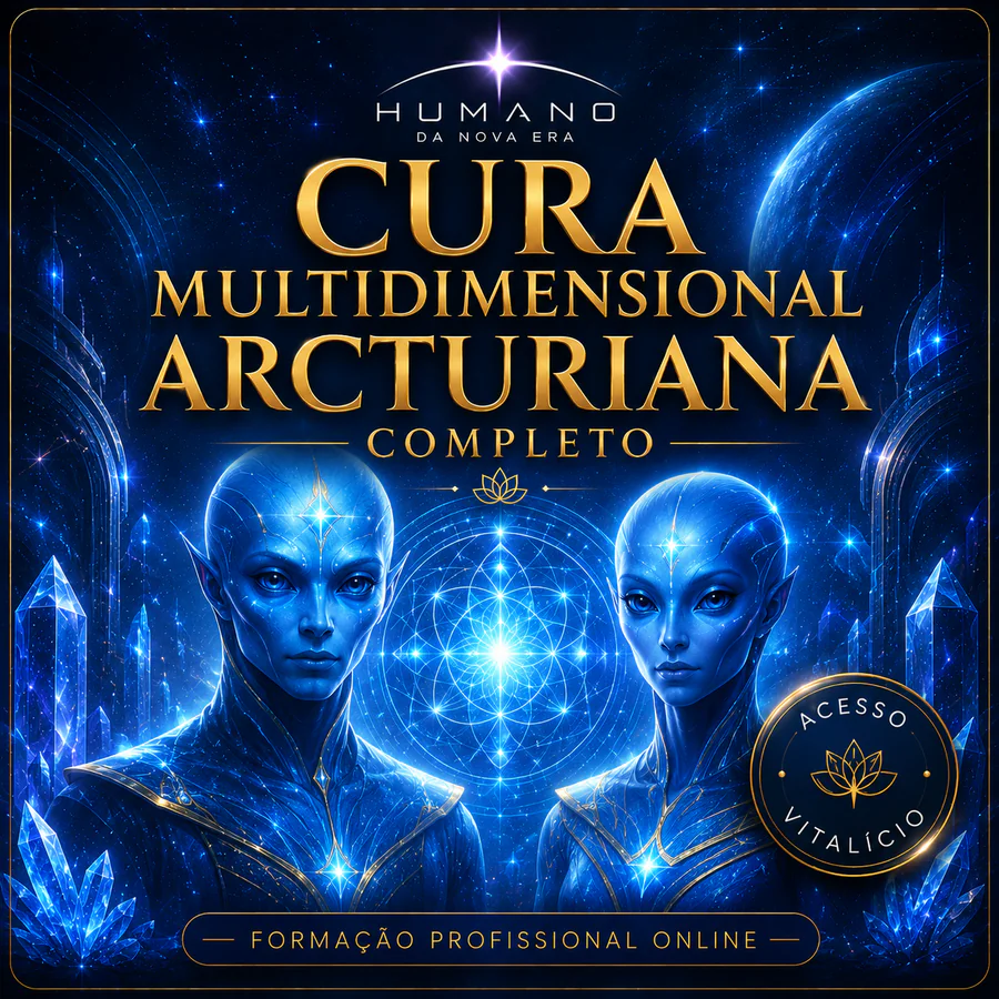 Capa da formação Cura Multidimensional Arcturiana