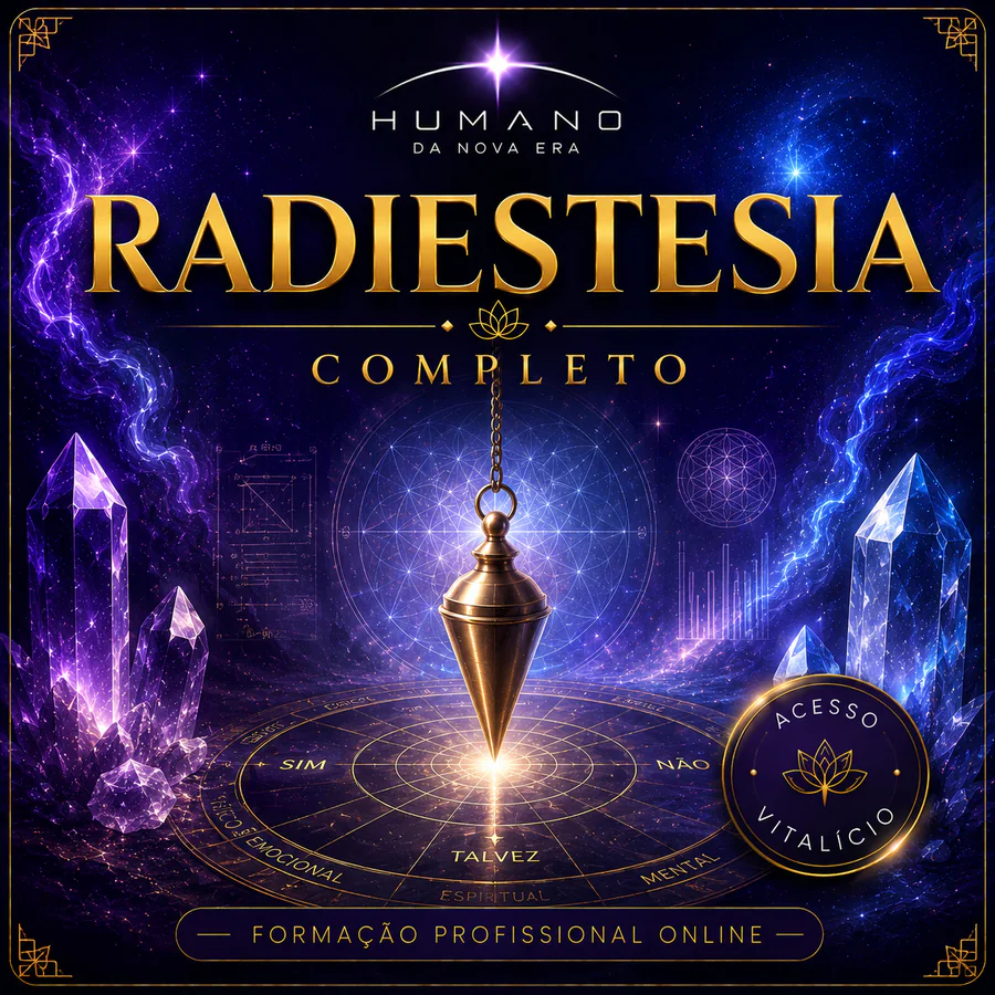Capa da formação Radiestesia Completo