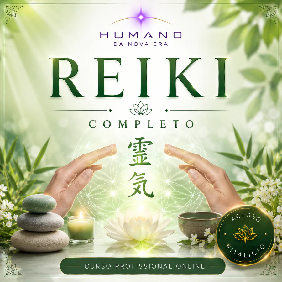 Capa da formação Reiki Completo